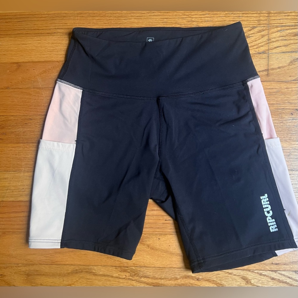 Rip curl Black Vaporcool Tight  Bike Shorts size S